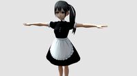 【Anime Character】Hina (Maid V2/Unity 3D)