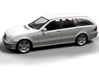 2003 Mercedes E Class Wagon 3D Model