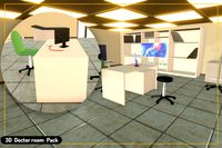 Doctor's Room/Clinic - Low Poly