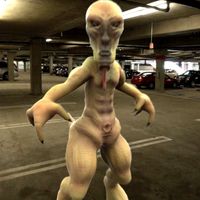 Alien Creature 3D Model