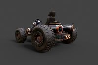 Stylized kart