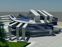 Villa 3D Model