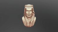 Mohammad Bin Salman portrait 3D print model