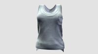 Female Back Hem Tank Top