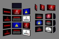 Animated Warning Screen's(3D)