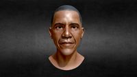 Barack Obama 3D Model