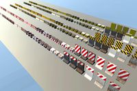 Concrete Barrier Hazard Variety Pack
