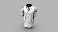 Mens Knit Fashion Polo