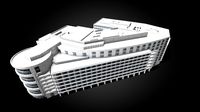 Univision Network Low Poly Game Model
