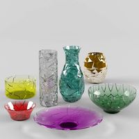 Broken vases 3D Model