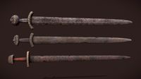Three Viking Swords