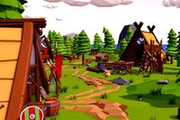 Low Poly Medieval Village URP RG