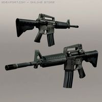M4 Rifle 3D Model