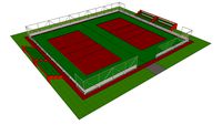 Lapangan Volley TC PTB
