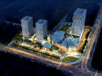 City shopping mall 040 3D Model