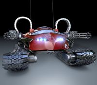 Tank ZD700 3D Model