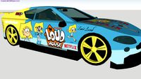 The Loud House Lori Loud Car