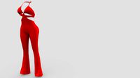 Female Halter Jumpsuit
