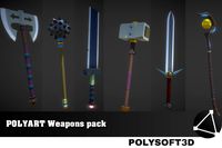 POLYART - Weapons mega pack