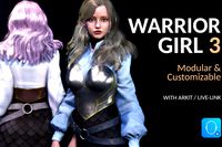 Customizable Warrior Girl Rosie [F2]