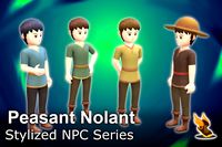 Stylized NPC - Peasant Nolant (DEMO)
