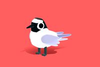 Aleutian Tern - Quirky Series