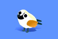 Tibetan Snowfinch - Quirky Series
