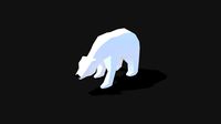 Polar Bear - Lowpoly