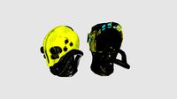 Scifi (Al)chemist Helmets