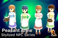 Stylized NPC - Peasant Anne