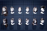G2: Hair Cards Collection 02