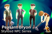 Stylized NPC - Peasant Bryon