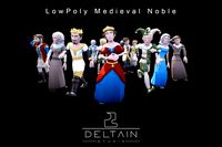 LowPoly Medieval Noble