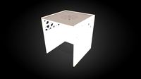 Arabesque side table