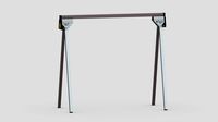 Metal Sawhorse