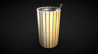 Wooden Bin