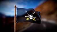 One Piece - Zoro Pirate Flag - Jolly Roger