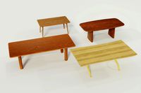 Wooden tables