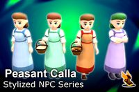 Stylized NPC - Peasant Calla