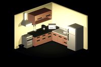Lowpoly Kitchen | Starter Pack