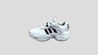 adidas originals Magmur Runner 黑白 女款_EE5139