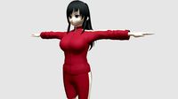 【Anime Character】Sports Female (V1/Unity 3D)