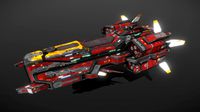Scifi Missile Cruiser Sentinel