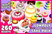 Jacky's Lowpoly Cake Pack