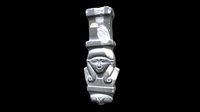 Hathor-headed Architectural Element