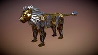 Steampunk Lion