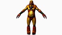 Game MMO RPG Character Green Troll Org