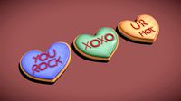 Valentines Day Sweetheart Cookies