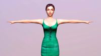 Woman 3 With 52 Animations 32 Morphs