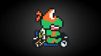 SMK139 - Super Pixel Kart TMNT Michelangelo